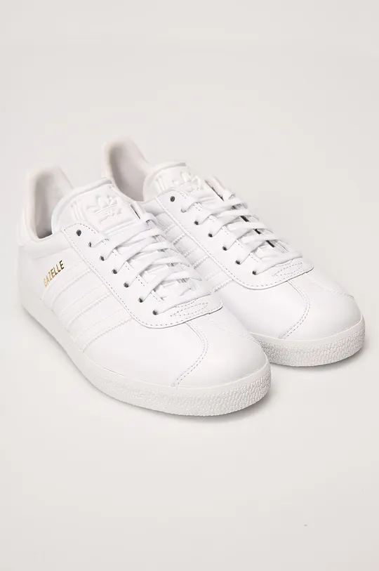 adidas Originals sneakers Gazelle alb