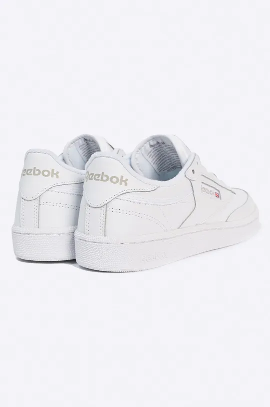 white Reebok shoes Club C 85