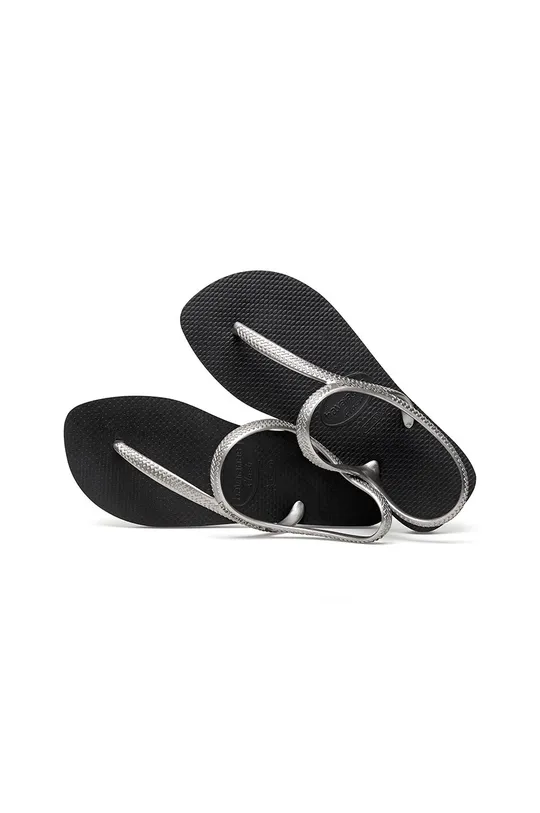 črna Havaianas sandali