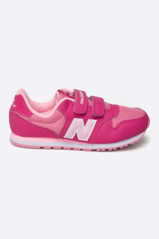 różowy New Balance - Buty dziecięce KV500PPY Dziewczęcy