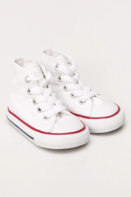 Converse - Trampki dziecięce 7J253 biały SS17