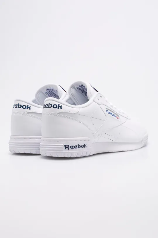 white Reebok shoes