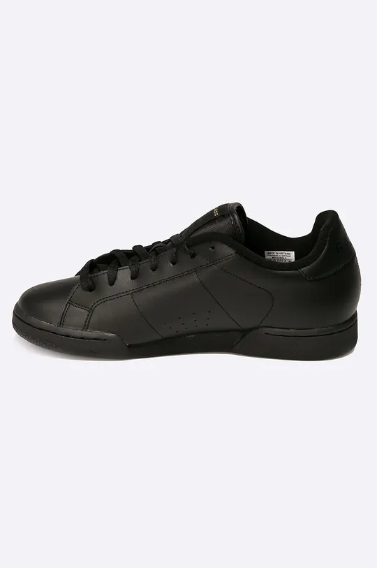 Reebok shoes  Uppers: Natural leather Inside: Textile material Outsole: Synthetic material