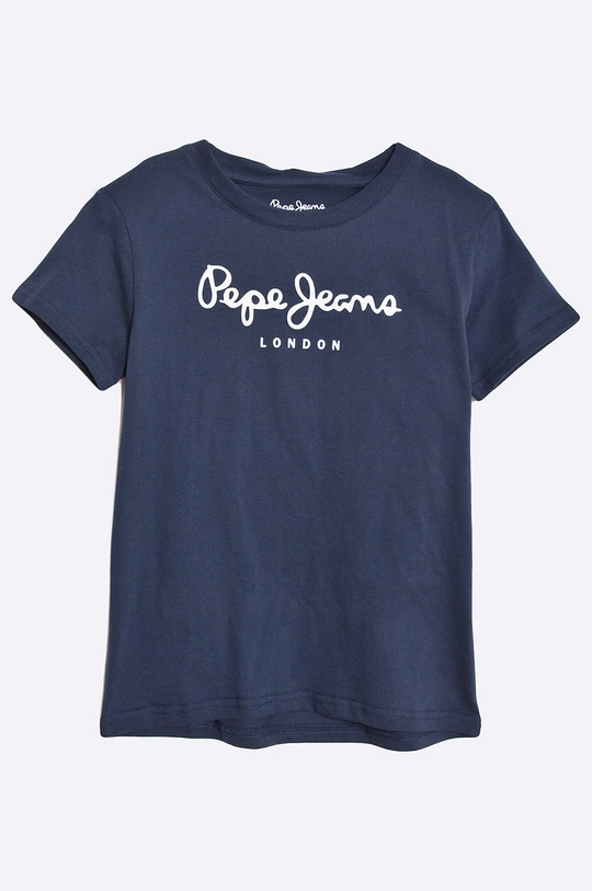 granatowy Pepe Jeans - T-shirt dziecięcy 140-176 cm Chłopięcy