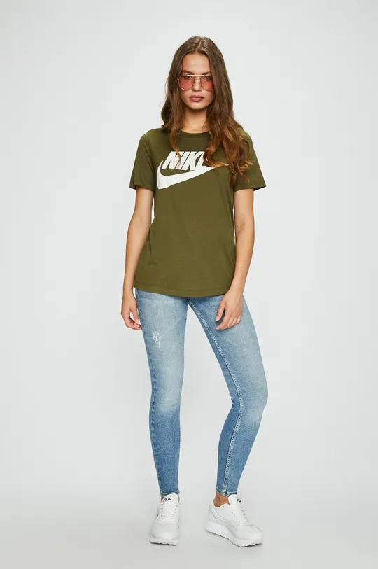 Nike Sportswear - Топ зелений