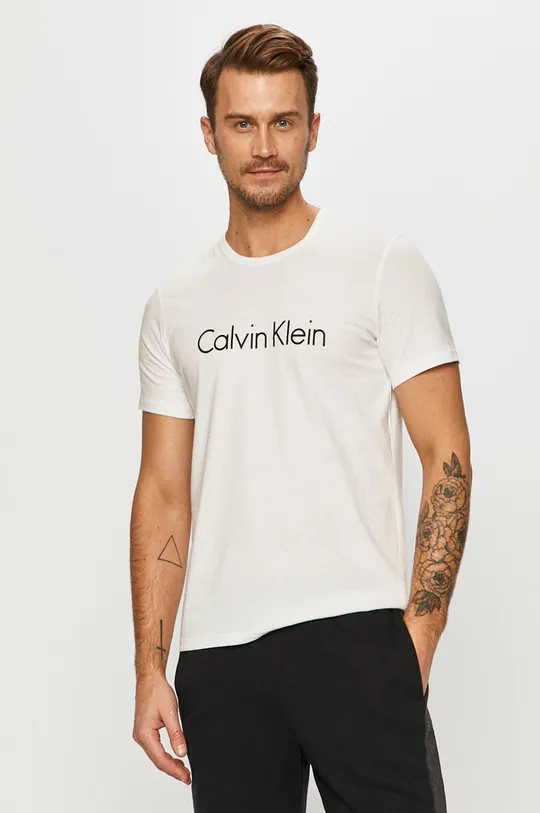 biały Calvin Klein Underwear - T-shirt Męski