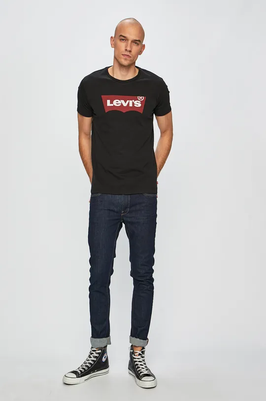 Levi's - T-shirt czarny