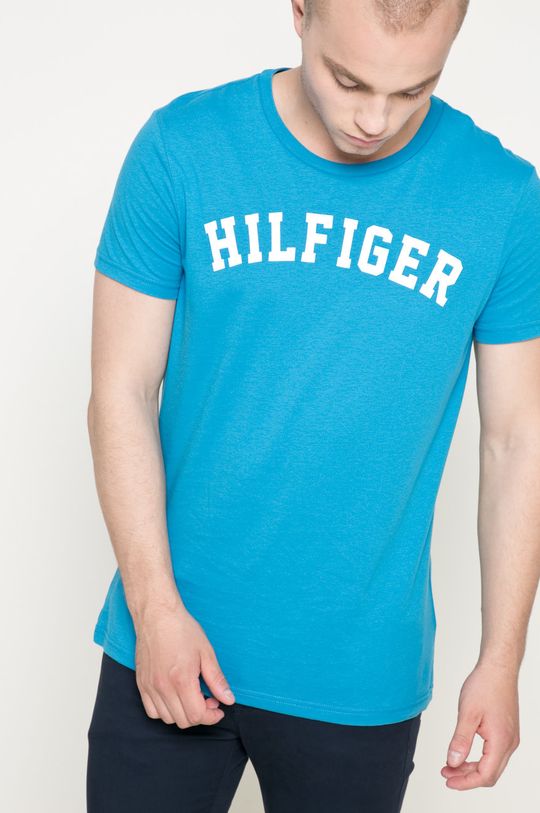 μπλε Tommy Hilfiger - Μπλουζάκι Ανδρικά
