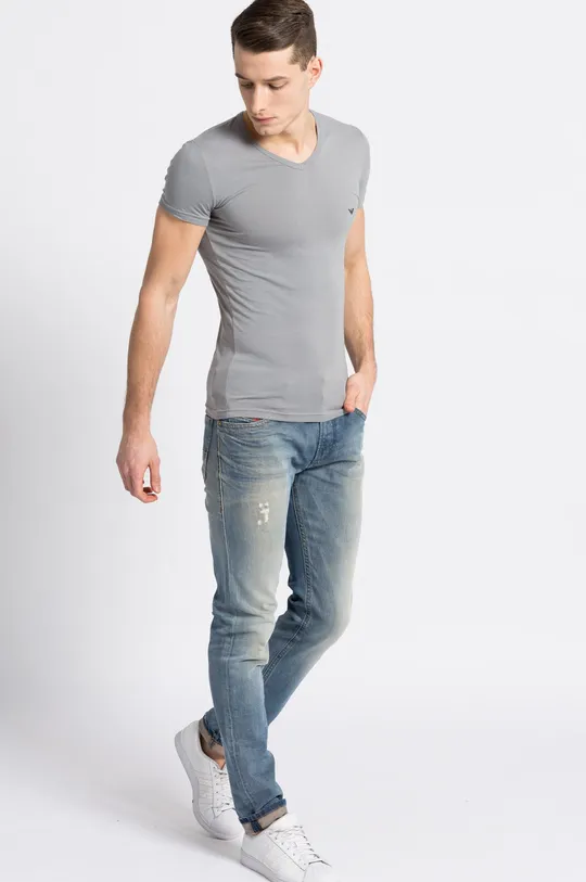 czarny Emporio Armani Underwear - T-shirt (2-pack) 111512.