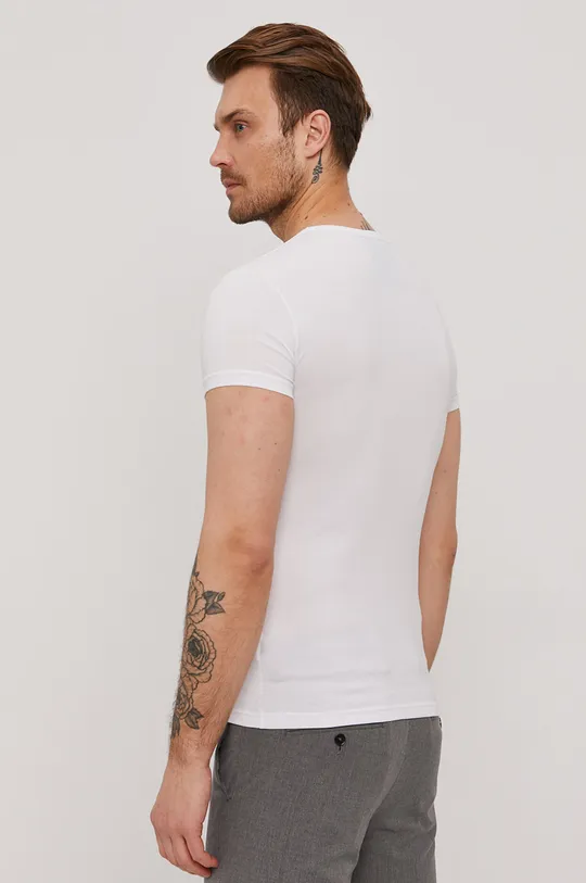 biela Emporio Armani Underwear - Pánske tričko (2-pack)
