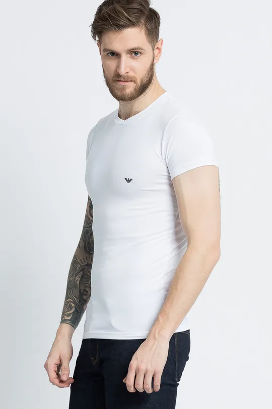 bela Emporio Armani Underwear t-shirt Moški