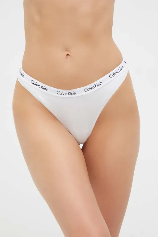 Calvin Klein Underwear tangice (3-pack) 90 % Bombaž, 10 % Elastan