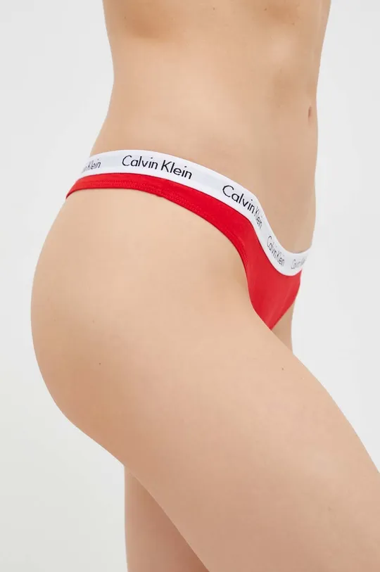 Στρινγκ Calvin Klein Underwear κόκκινο