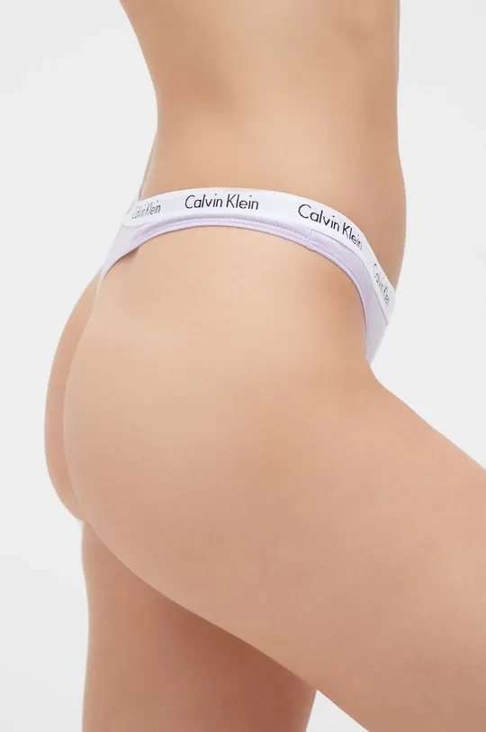 Стринги Calvin Klein Underwear 0000D1617E фіолетовий