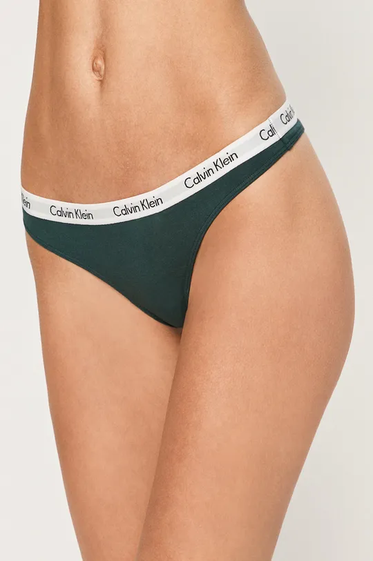 sivá Calvin Klein Underwear - Tangá Dámsky