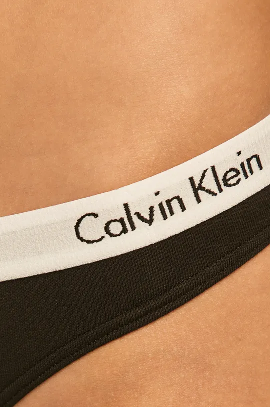 Oblečenie Calvin Klein Underwear - Tangá 0000D1617E čierna