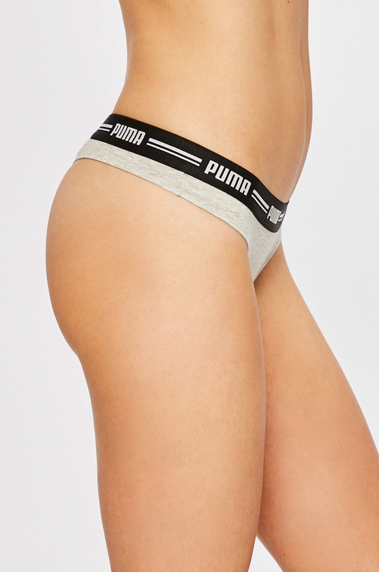 Puma - Stringi (2-pack) 90706604 44 % Bawełna, 12 % Elastan, 44 % Modal