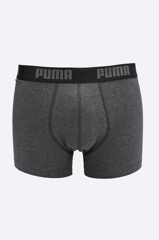 szary Puma - Bokserki (2-pack) 90682305 Męski