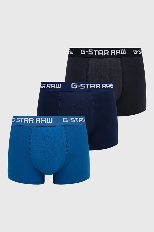 niebieski G-Star Raw - Bokserki (3-pack) D05095.2058.8528 Męski