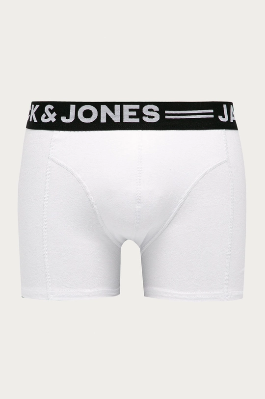 λευκό Jack & Jones - Μποξεράκια (3-pack) Ανδρικά