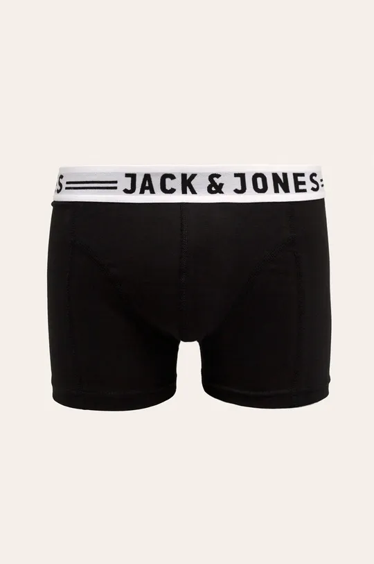 czarny Jack & Jones - Bokserki (3-pack) Męski