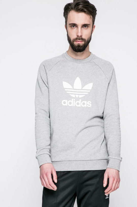 γκρί adidas Originals - Μπλούζα Ανδρικά