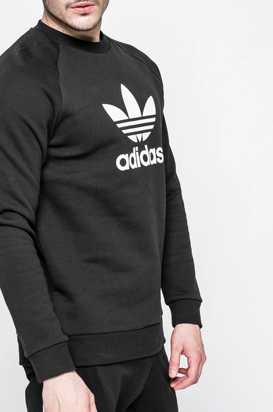 adidas Originals - Felső Trefoil Crew CW1235  Jelentős anyag: 100% pamut Más anyag: 95% pamut, 5% elasztán