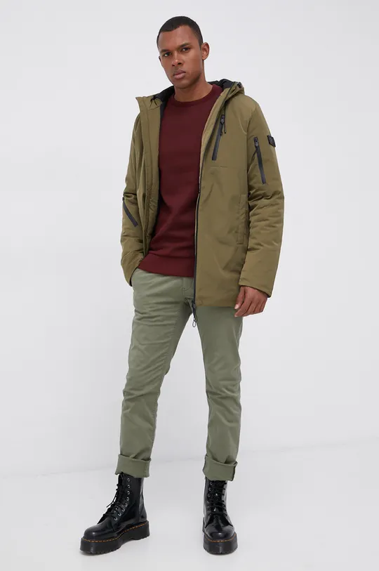 Produkt by Jack & Jones felső burgundia