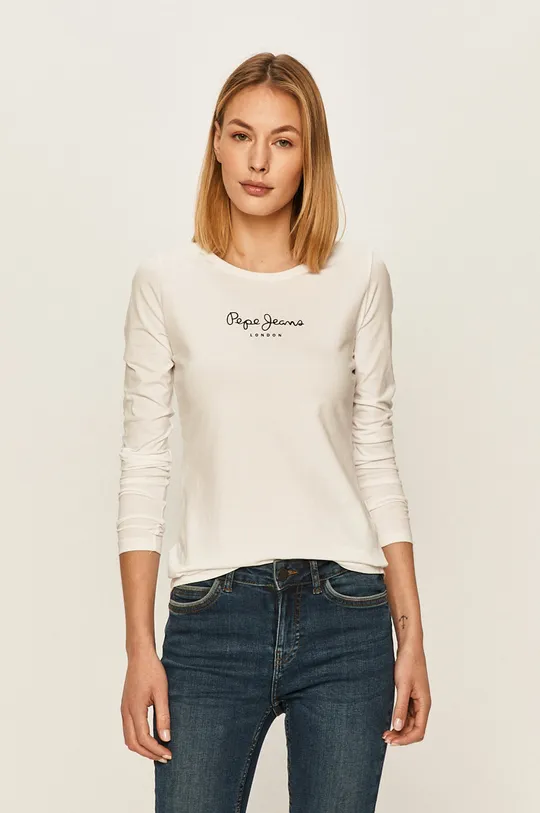 λευκό Pepe Jeans - Μπλουζάκι New Virginia