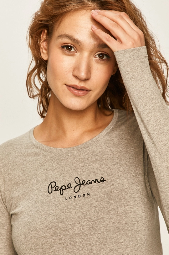 sivá Pepe Jeans - Blúzka New Virginia