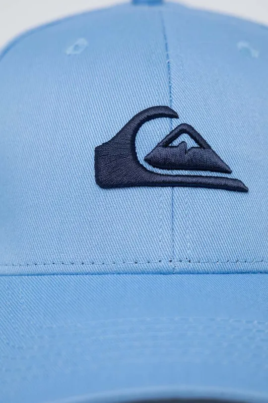 Quiksilver czapka z daszkiem niebieski
