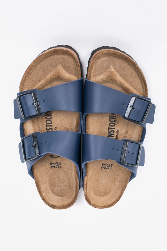 Birkenstock papuci Arizona bleumarin