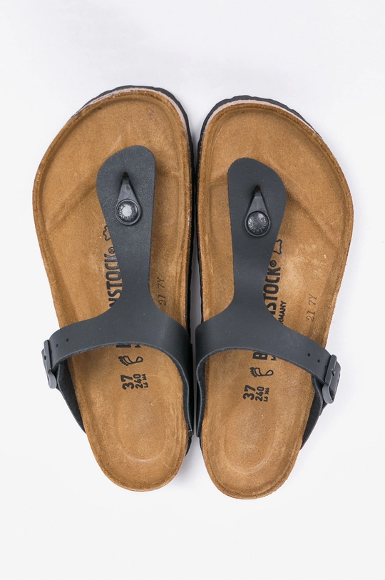 Birkenstock - Flip-flop Gizeh fekete