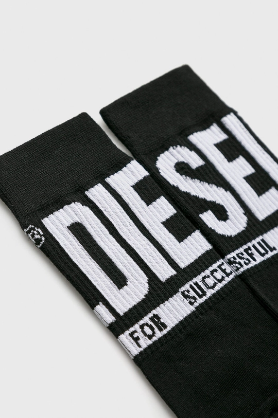 Diesel - Ponožky (3-pak) SKM-RAY-THREE PACK čierna