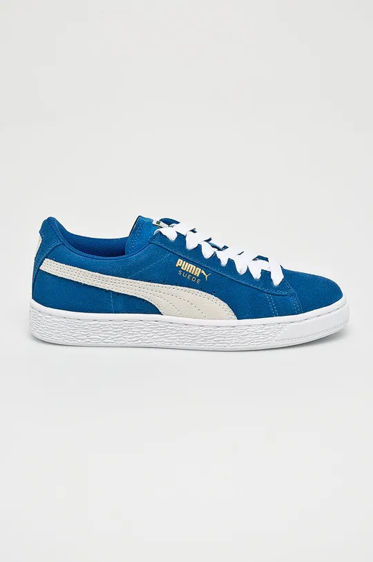 modrá Puma - Detské topánky Suede Jr 35511001 Chlapčenský