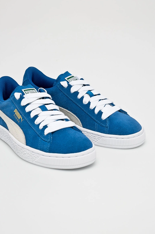 Puma - Detské topánky Suede Jr 35511001 modrá