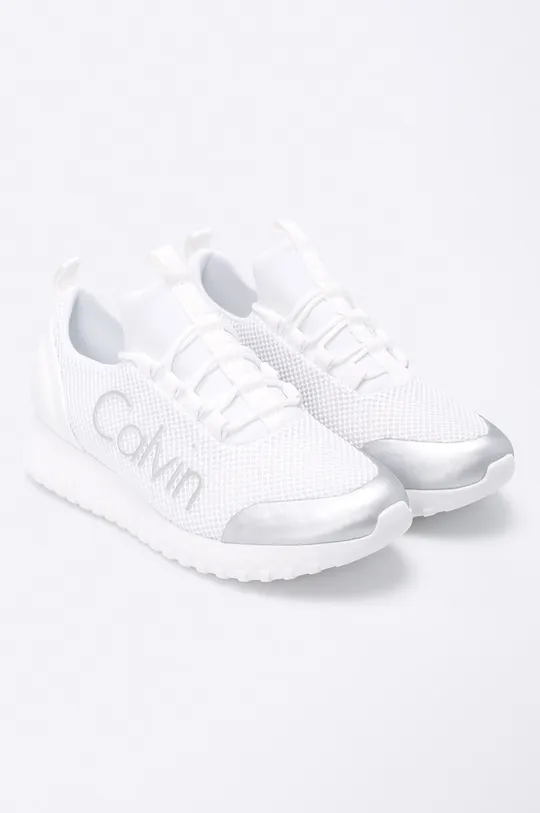 Calvin Klein Jeans - Topánky biela