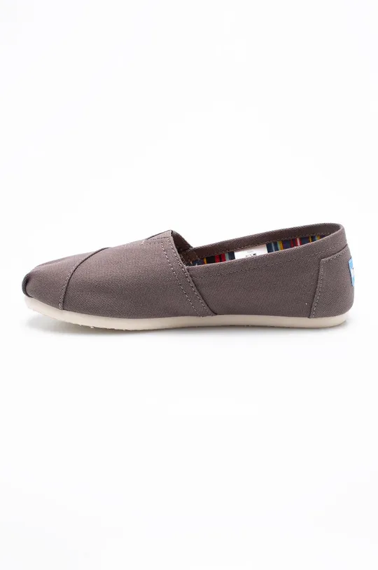 Toms - Espadryle Cholewka: Materiał tekstylny, Wnętrze: Materiał tekstylny, Podeszwa: Materiał syntetyczny, Materiał tekstylny