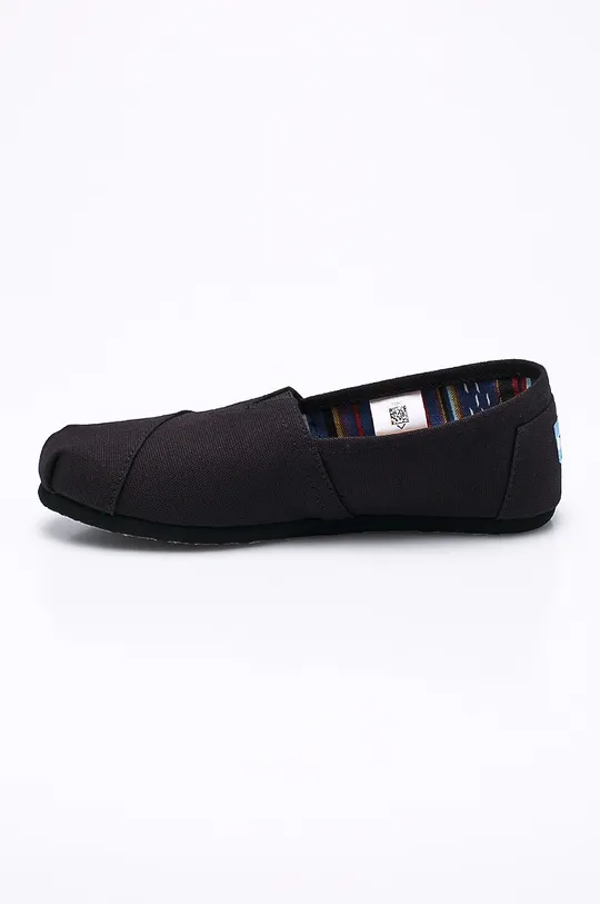 Toms - Espadrilky Classic <p>Zvršok: Textil Vnútro: Textil, Prírodná koža Podrážka: Syntetická látka, Textil</p>