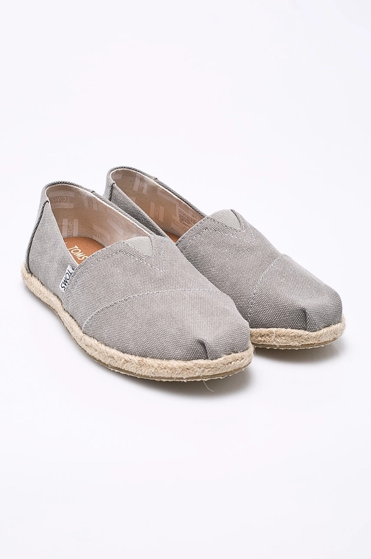 Toms - Espadrilky Classic sivá