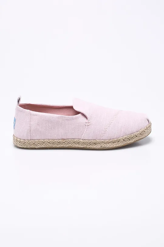 roza Toms - Espadrile Deconstructed Alpargata Rope Ženski