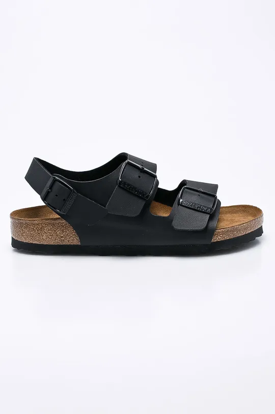negru Birkenstock sandale Milano De femei