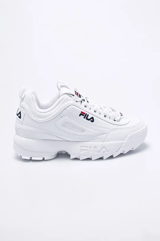 white Fila shoes Disruptor Low Wmn Women’s