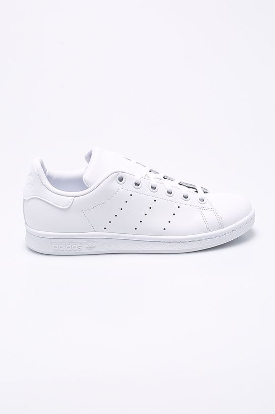 biela adidas Originals - Detské topánky Stan Smith Dievčenský