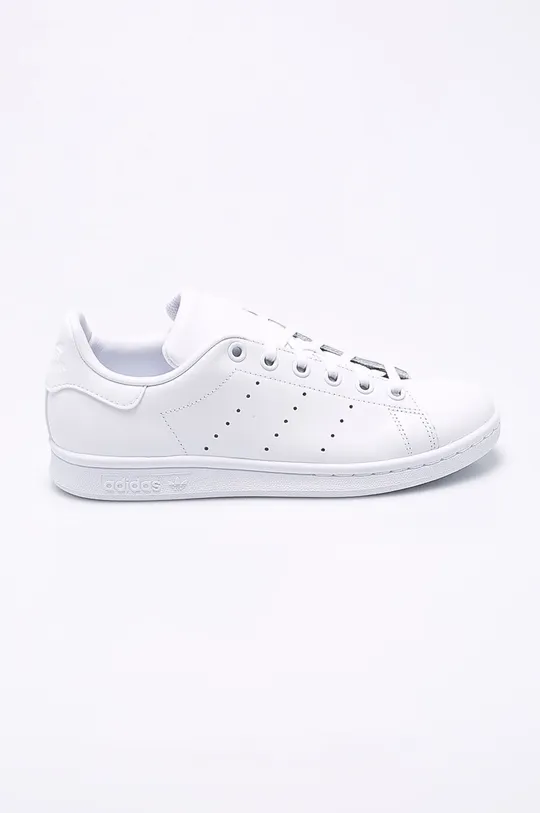 biela adidas Originals - Detské topánky Stan Smith S76330 Dievčenský