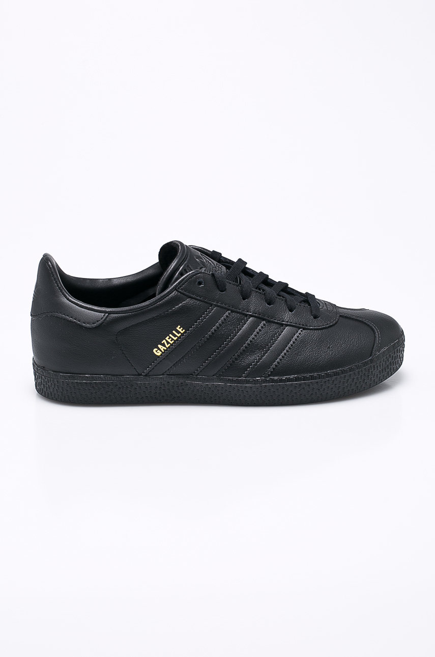 czarny adidas Originals - Buty Gazelle BY9146 Dziewczęcy
