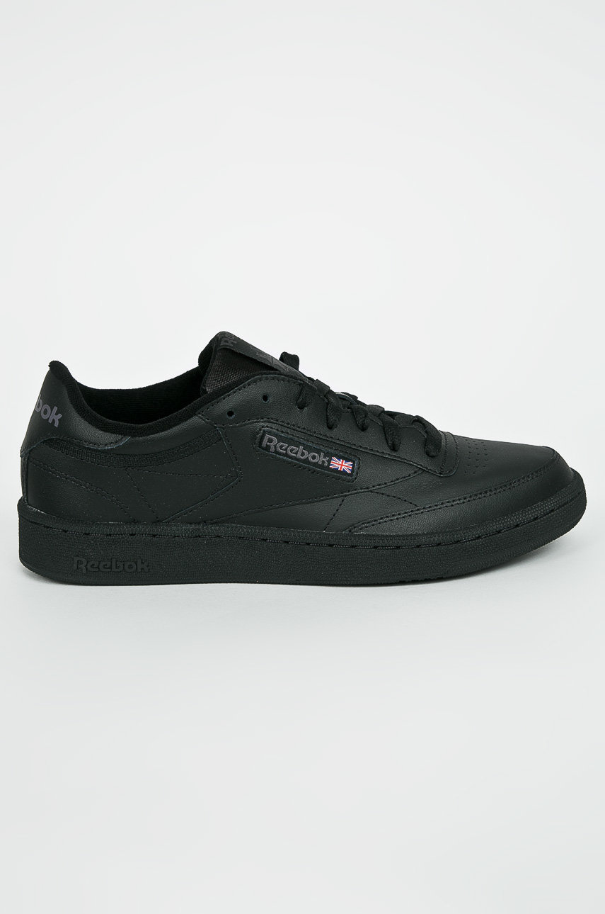 black Reebok shoes Club C 85 Men’s