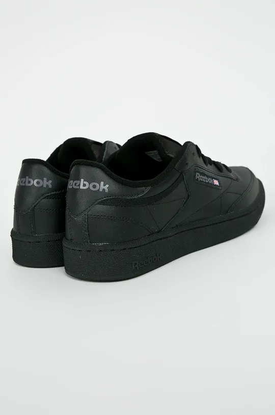 black Reebok shoes Club C 85