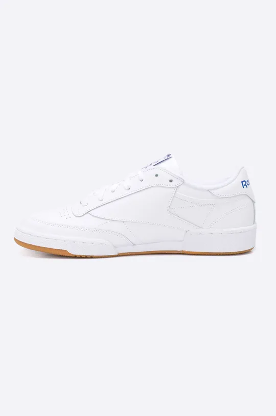 Reebok shoes Club C 85  Uppers: Natural leather Inside: Textile material Outsole: Synthetic material