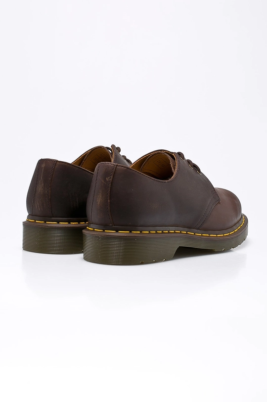 marrone Dr. Martens scarpe in camoscio 1461